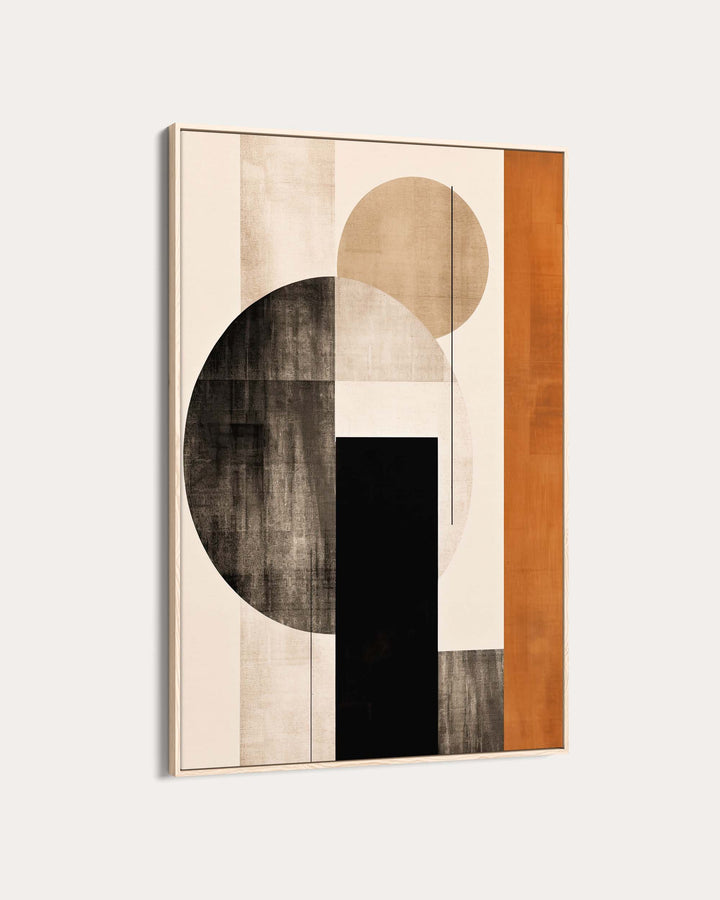 Retro Geometries VII Art Print