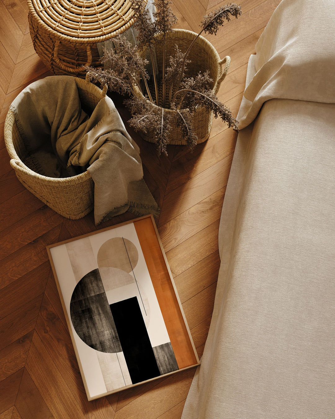 Retro Geometries VII Art Print