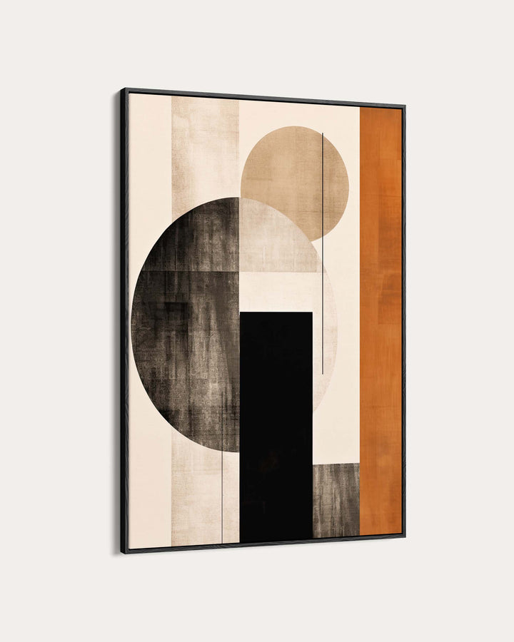 Retro Geometries VII Art Print