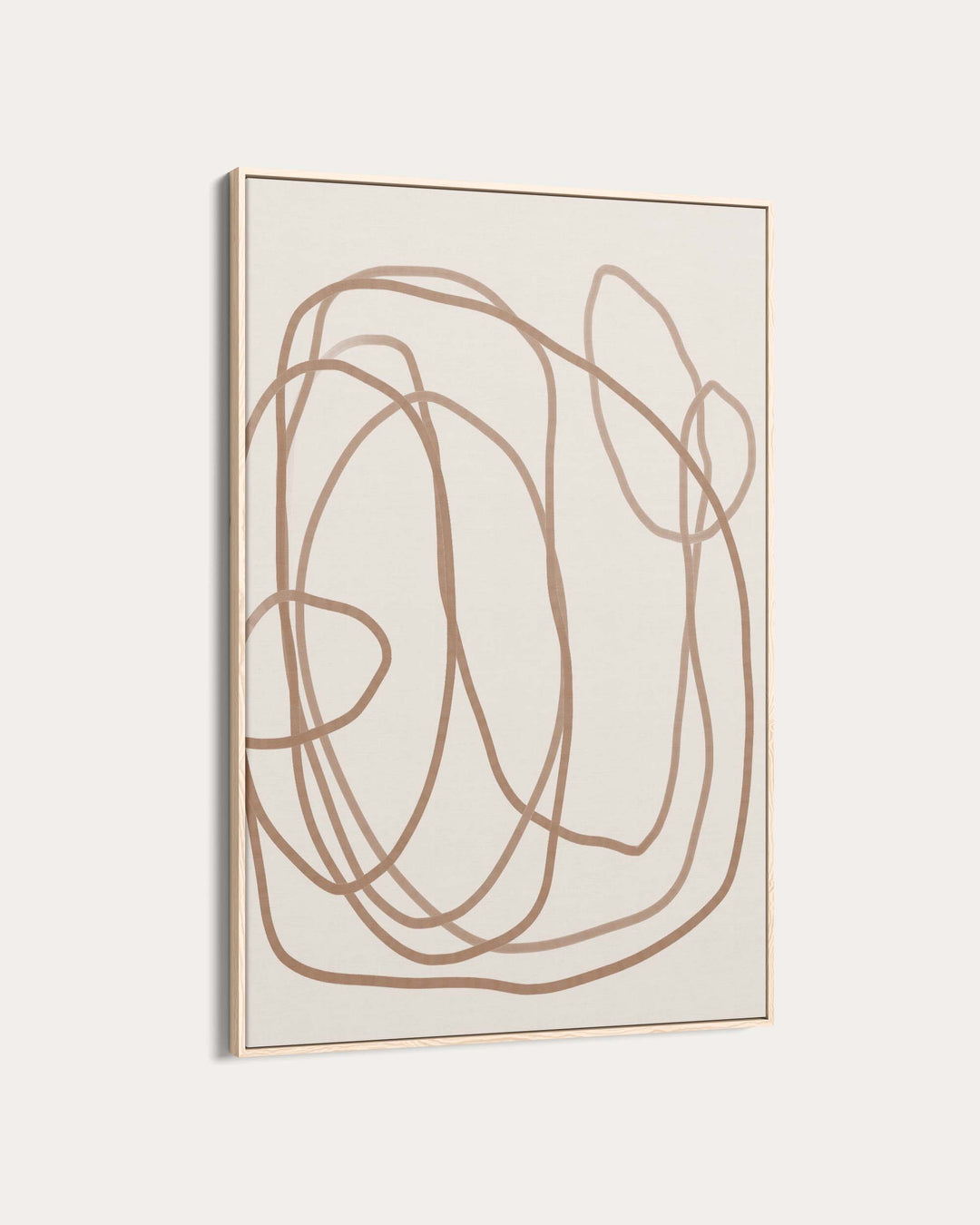 Abstract Golden Line Wall Art