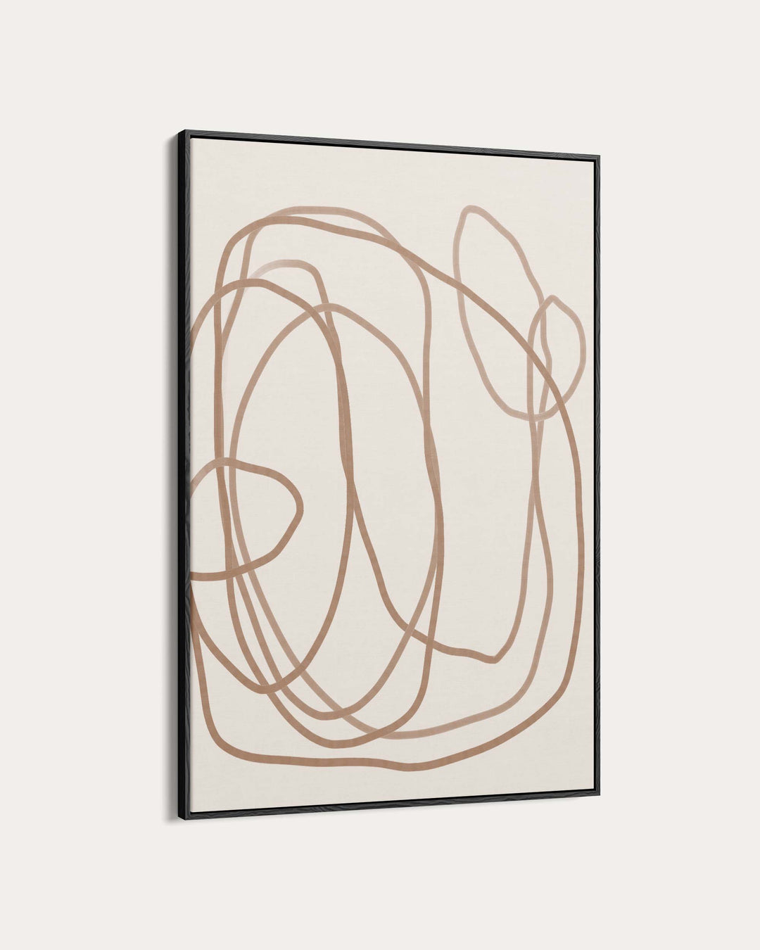 Abstract Golden Line Wall Art