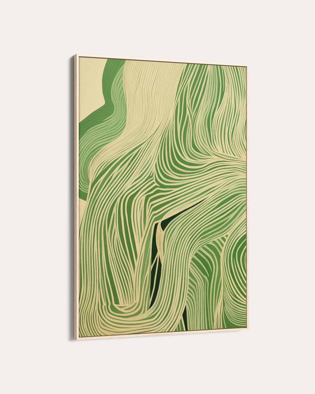 Green Wave II Art Print