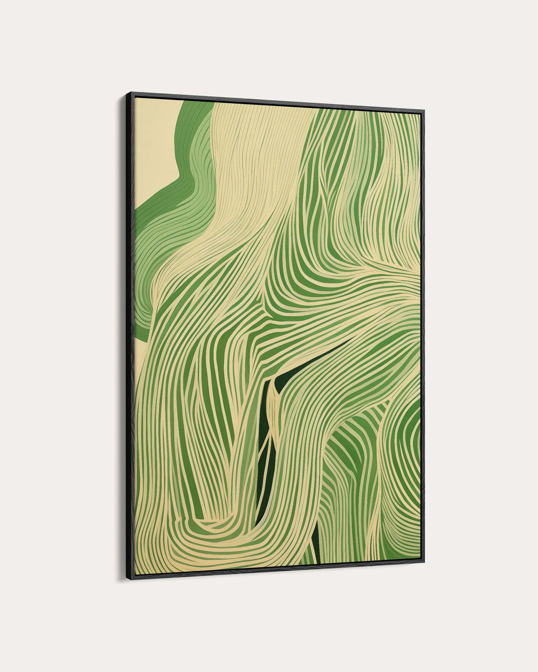 Green Wave II Art Print