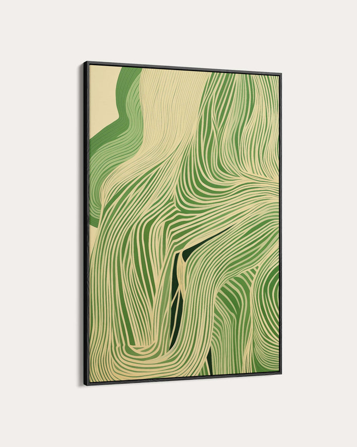 Green Wave II Art Print