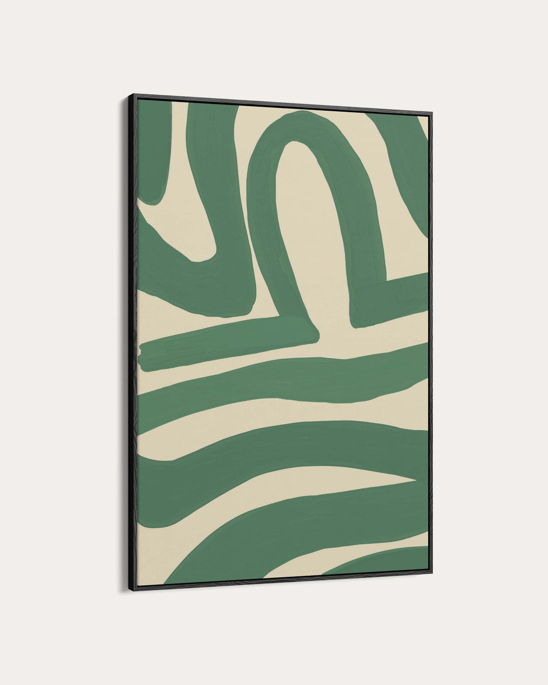 Green Line Art Print