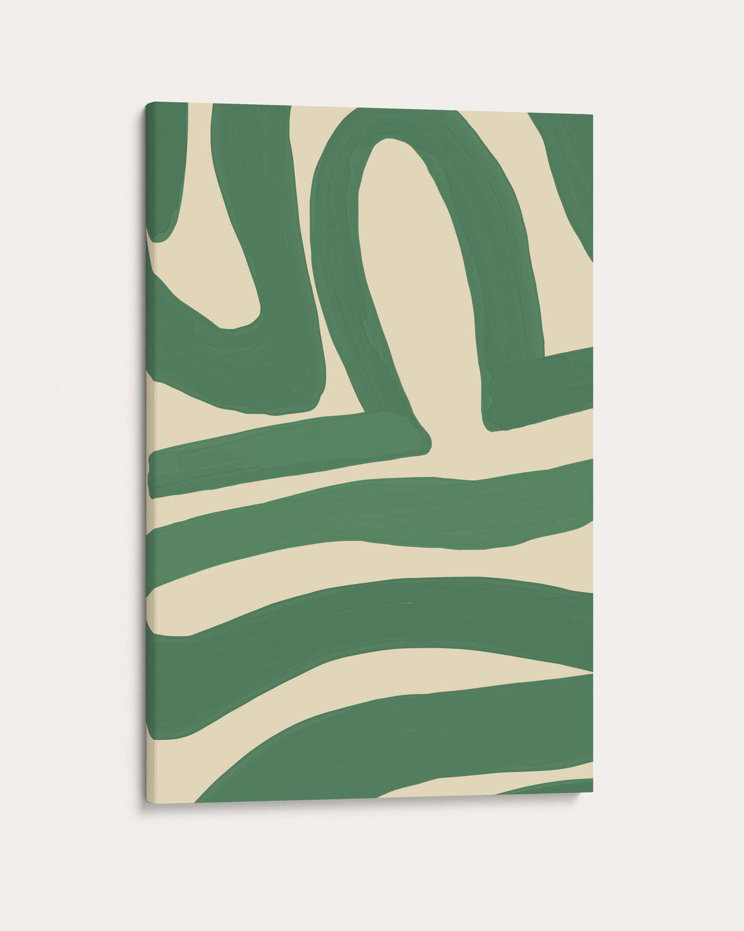 Green Line Art Print