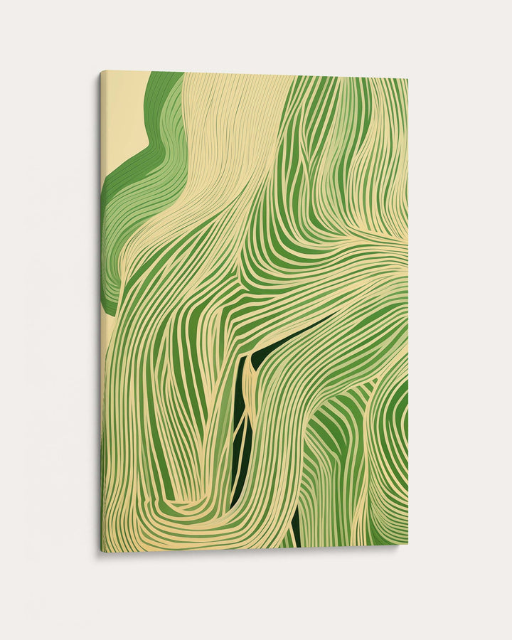 Green Wave II Art Print