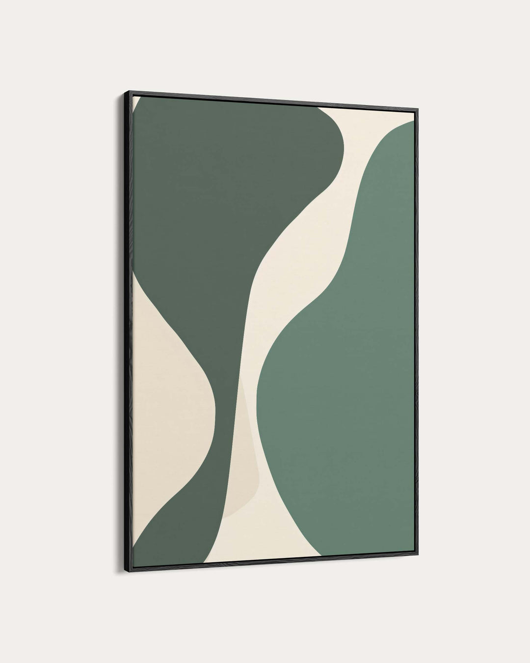 Green Organic Wall Art Print
