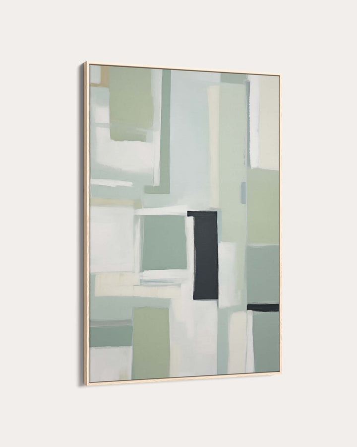 Green Abstract Art Print