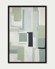 Green Abstract Art Print