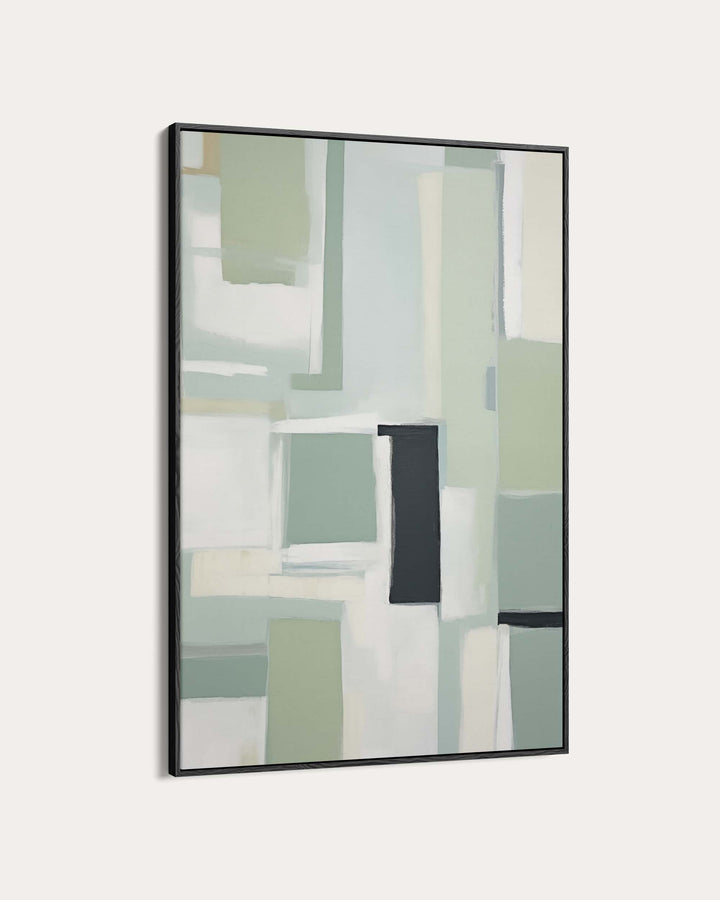 Green Abstract Art Print