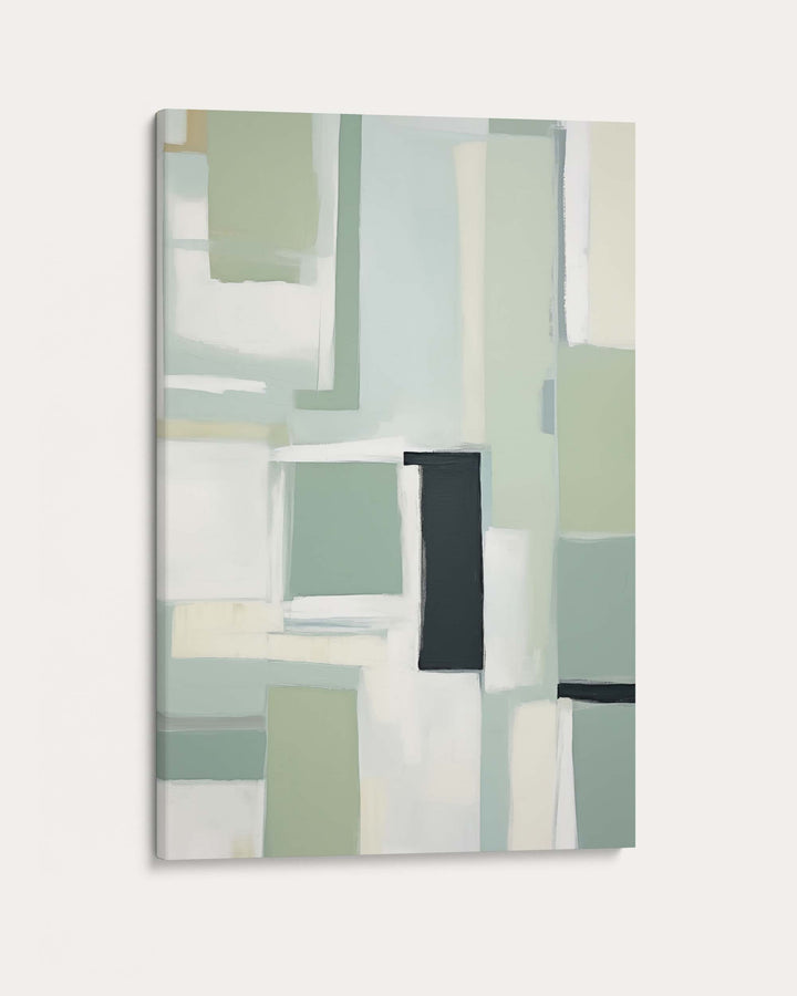 Green Abstract Art Print