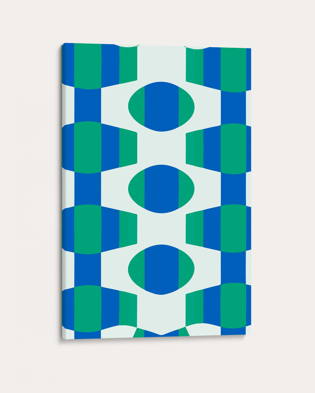 Green Pattern Art Print