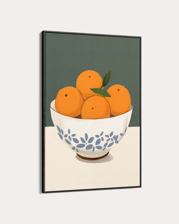 Orange Bowl Art Print