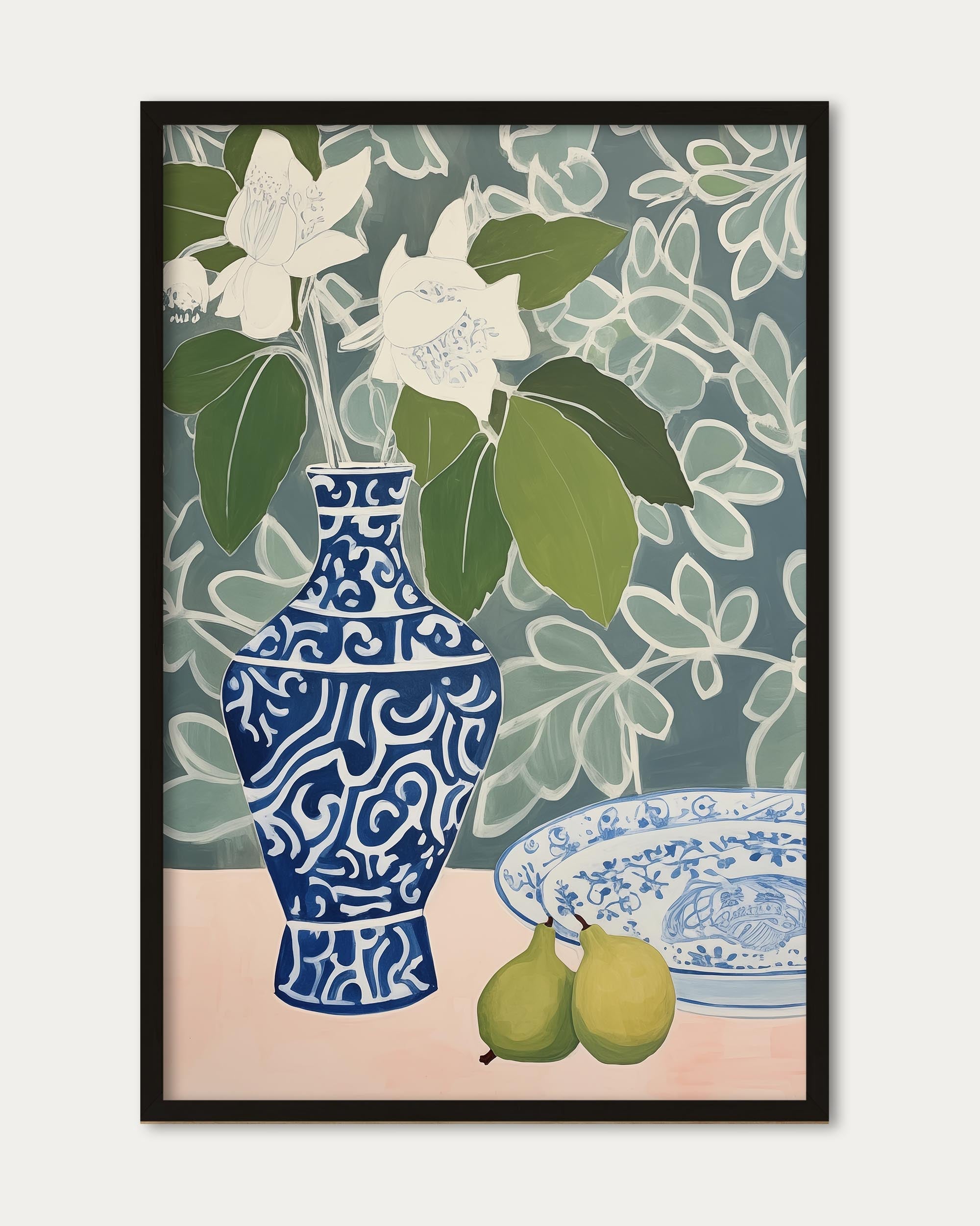 Flower Vase III Art Print