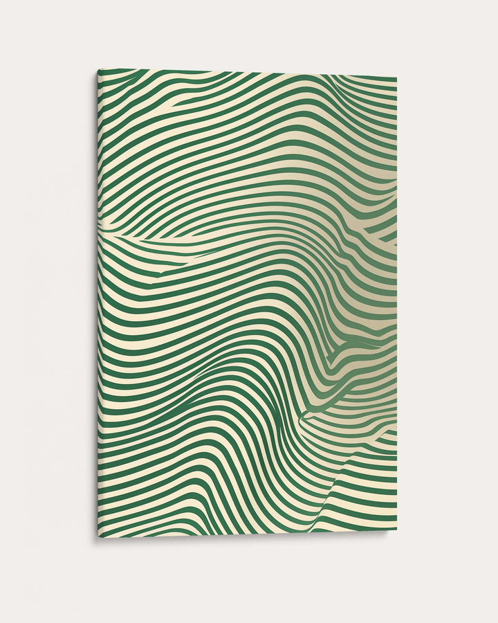 Green Wave Art Print
