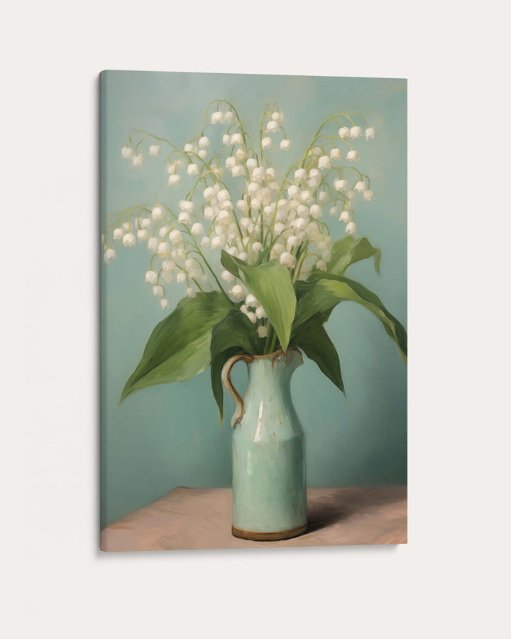 White Flowers Wall Art