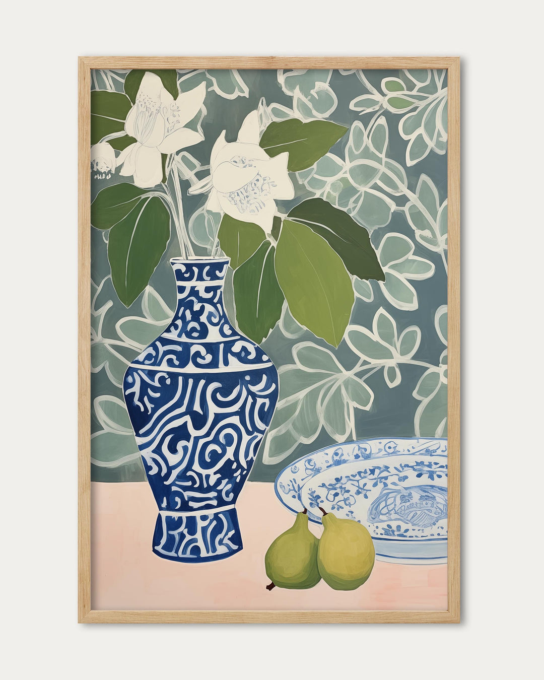 Flower Vase III Art Print