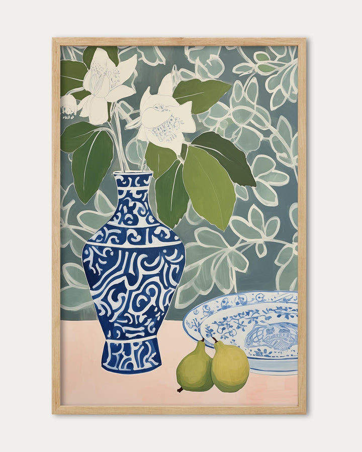 Flower Vase III Art Print