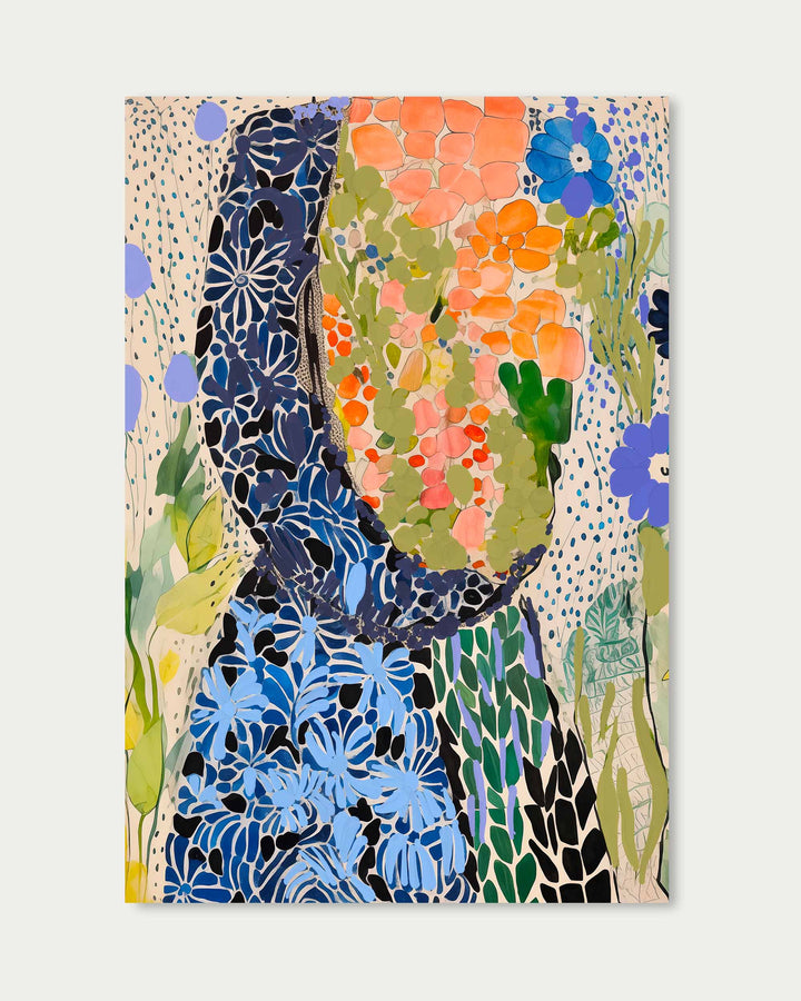 Floral Mosaic Art Print