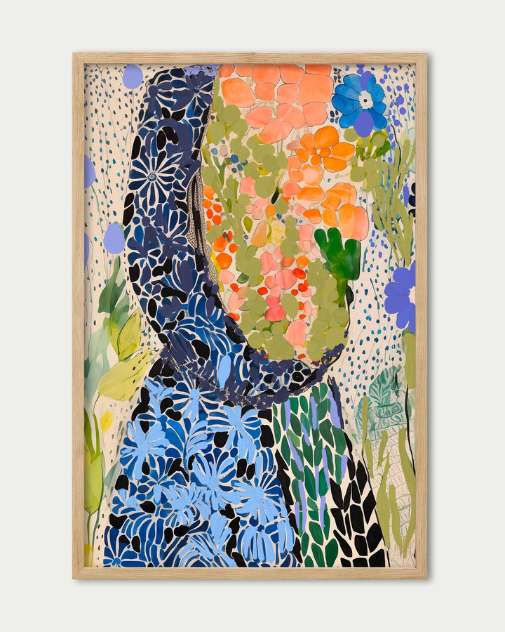 Floral Mosaic Art Print