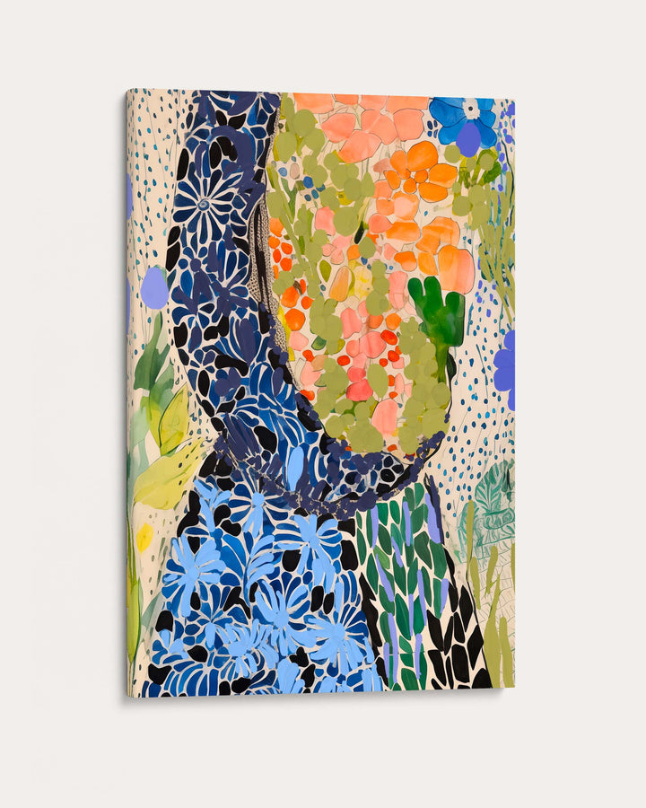 Floral Mosaic Art Print