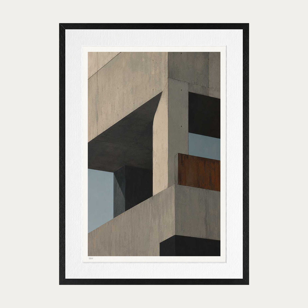 Hide & Seek | Limited Edition Print — Black Frame