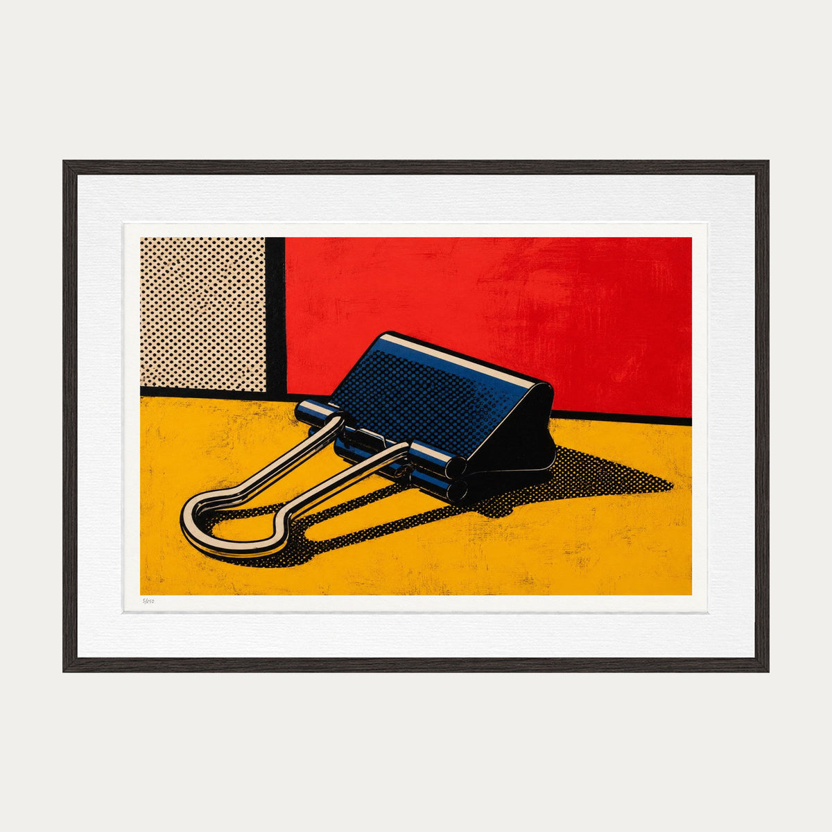 Hold It Together | Limited Edition Print — Brown Frame