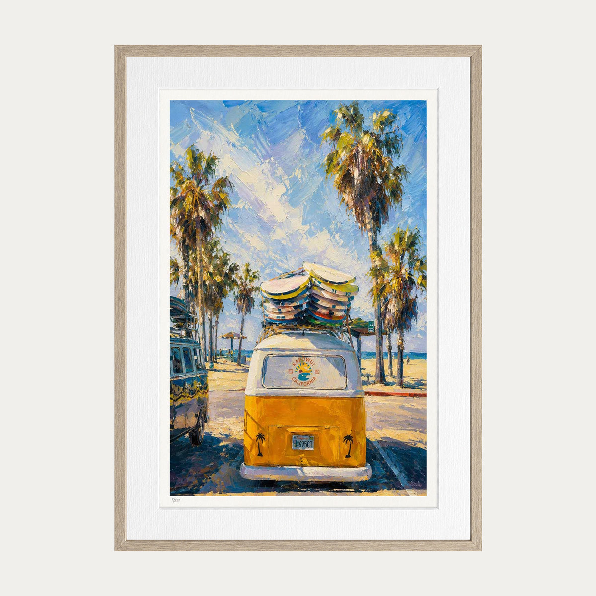 Holiday Mode | Limited Edition Print — Oak Frame