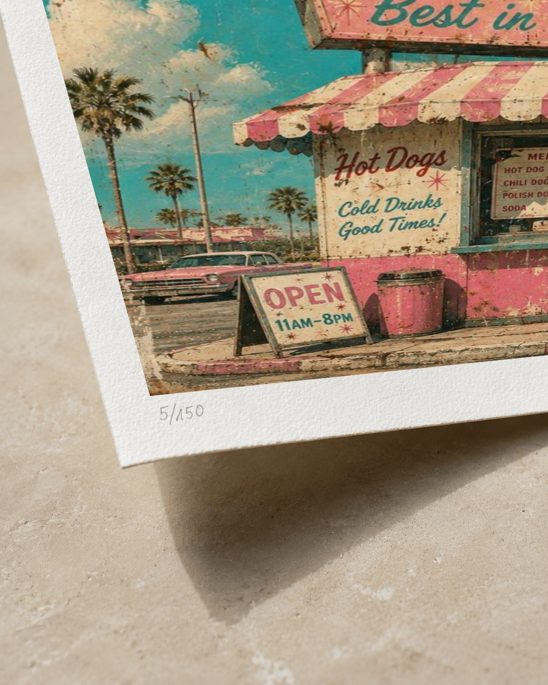 Hot Dogs 2 | Limited Edition Print — Close-up