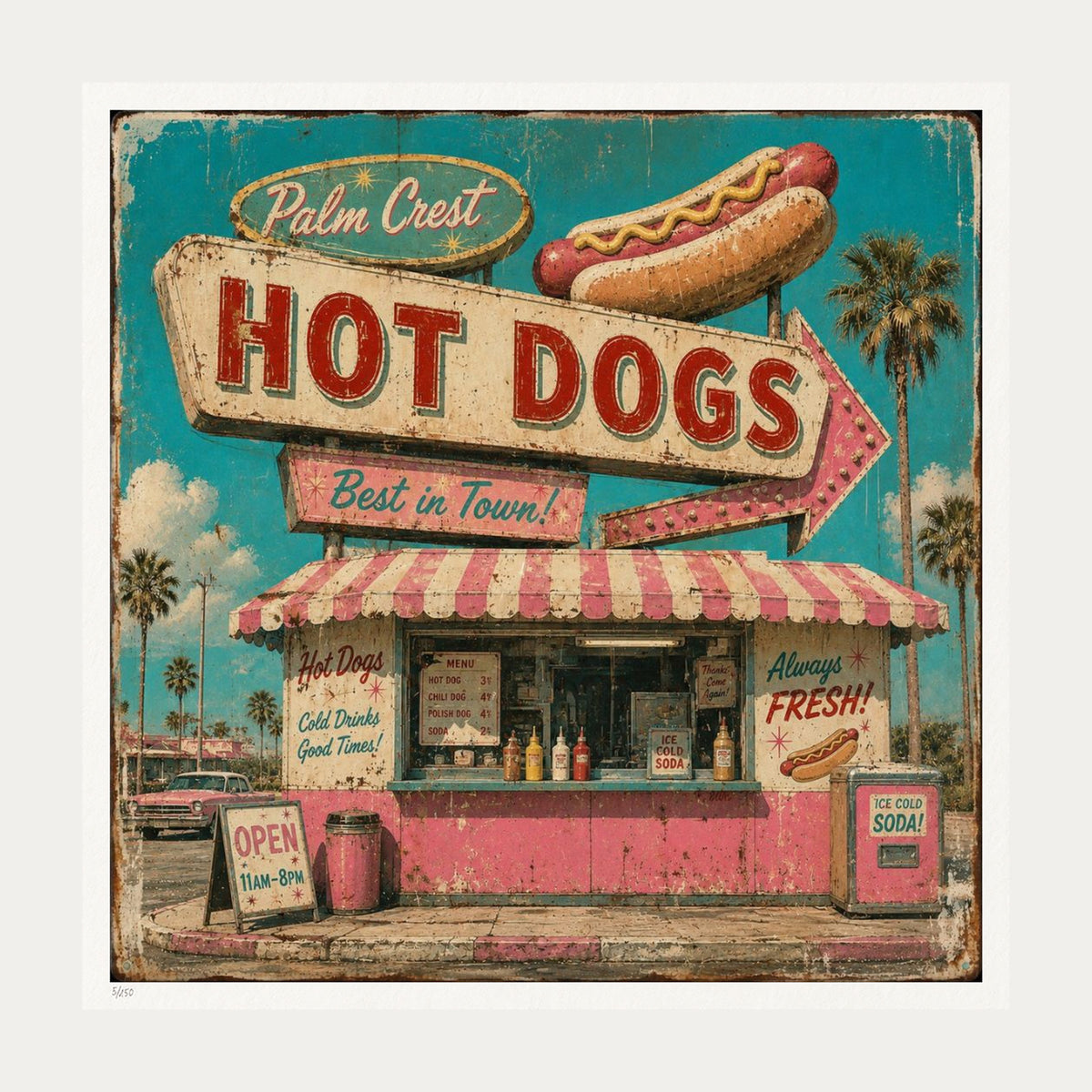 Hot Dogs 2 | Limited Edition Print — Print Only