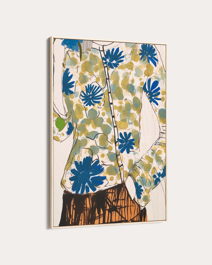 Floral Jacket Art Print