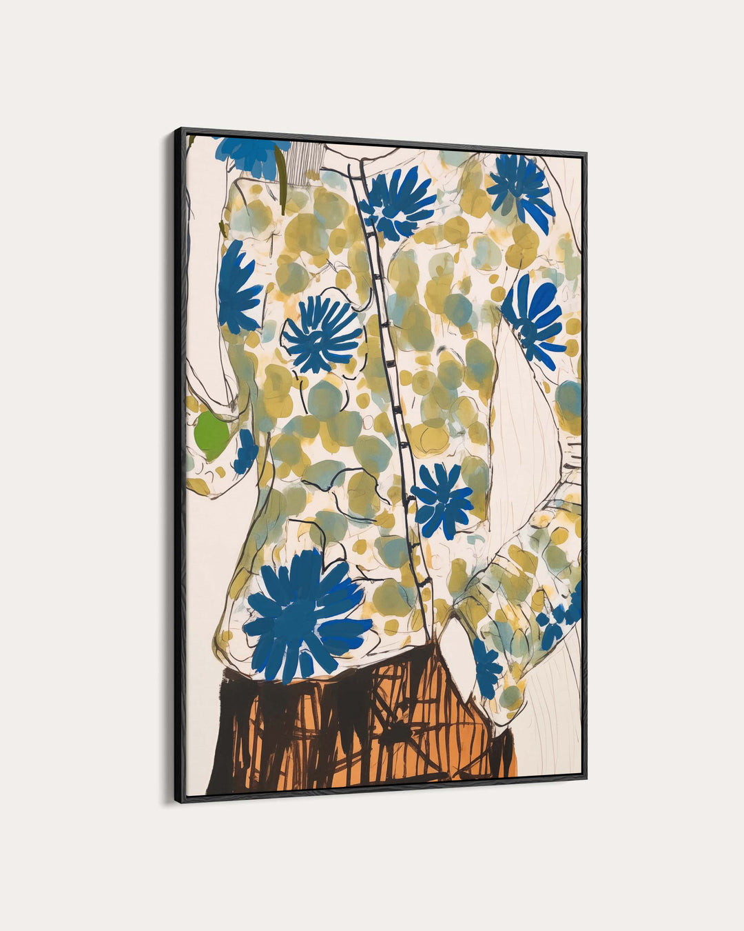 Floral Jacket Art Print