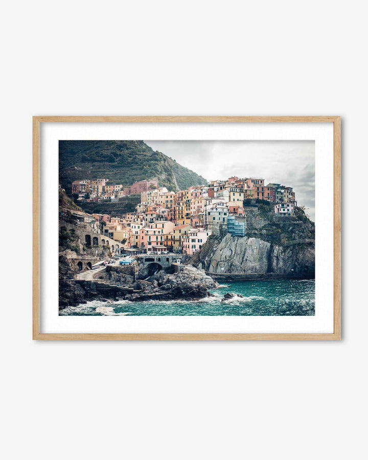 Coastal Town Art Print