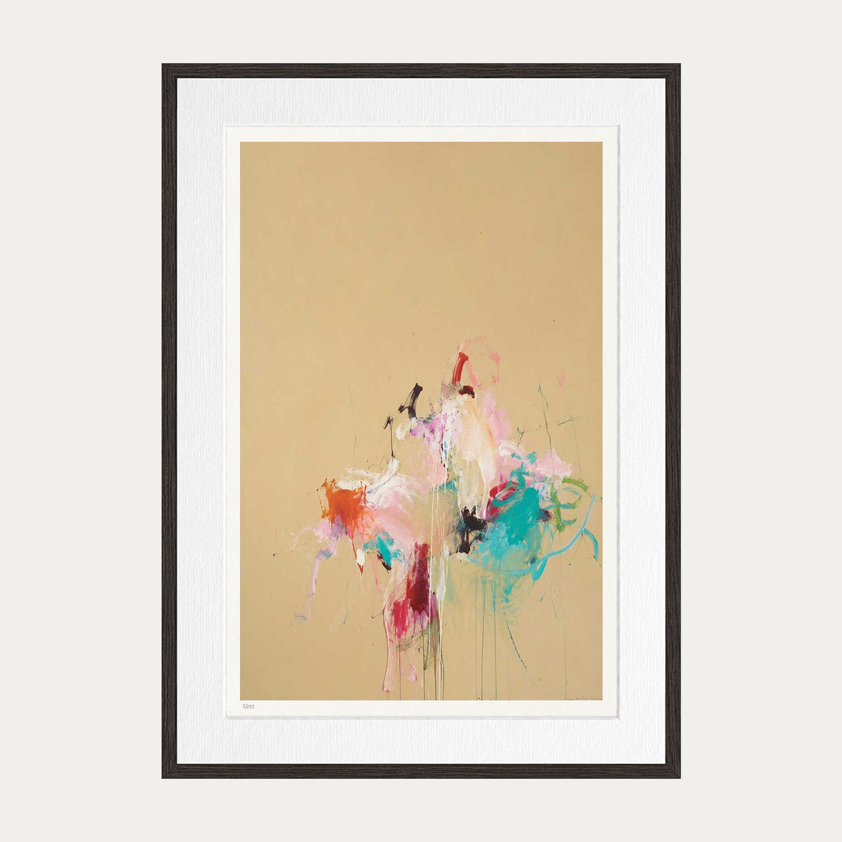 I Tried | Limited Edition Print — Brown Frame