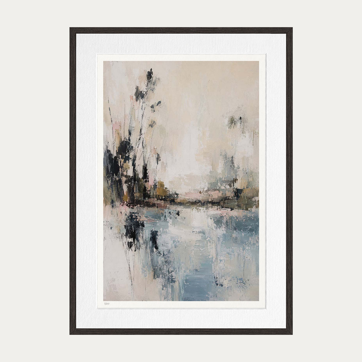 I Was There Too | Limited Edition Print — Brown Frame