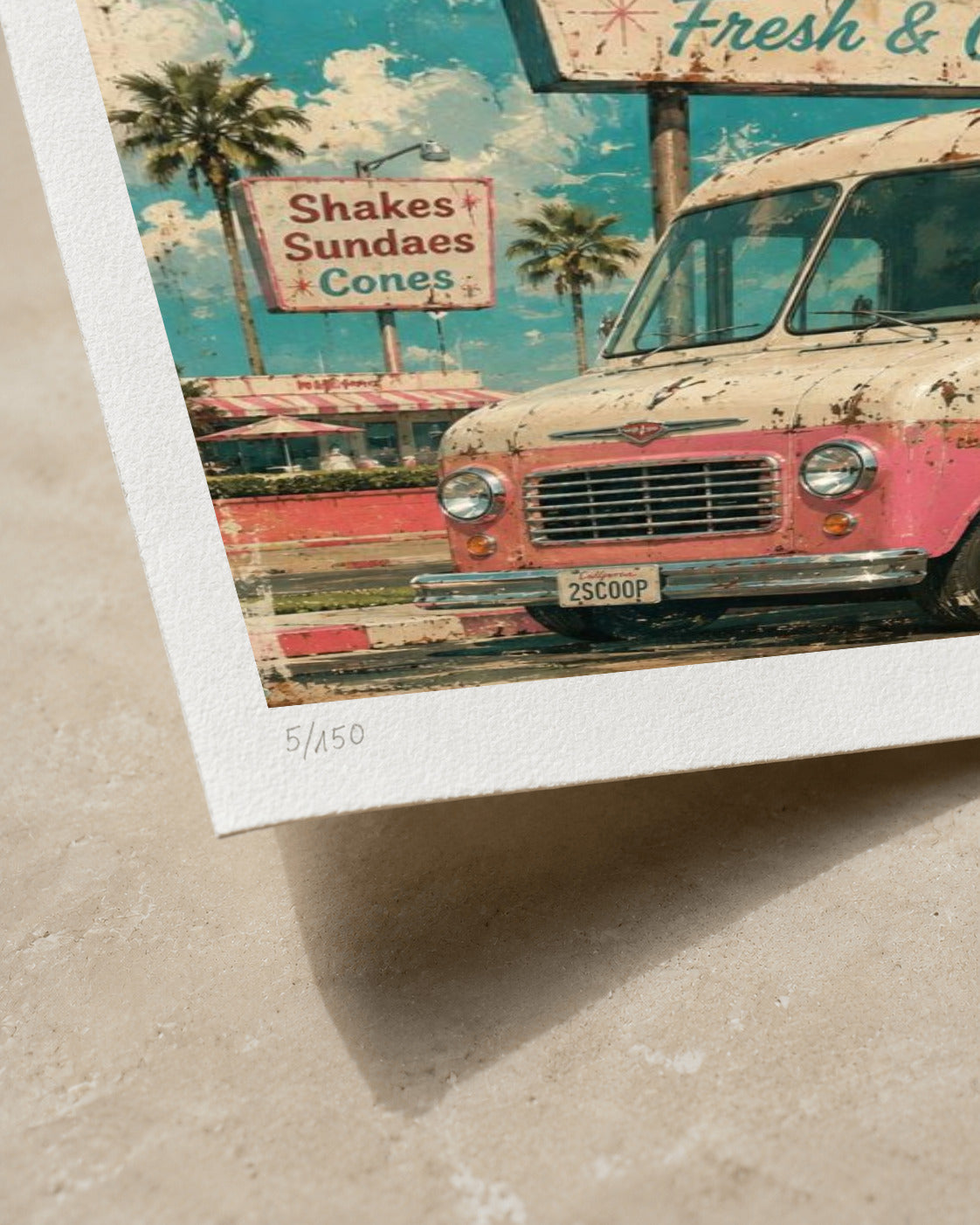 Ice Cream | Limited Edition Print — Close-up