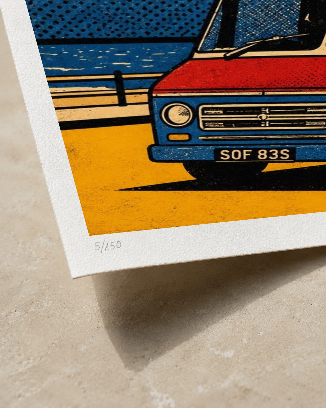 Ice Cream Truck | Limited Edition Print — Close-up