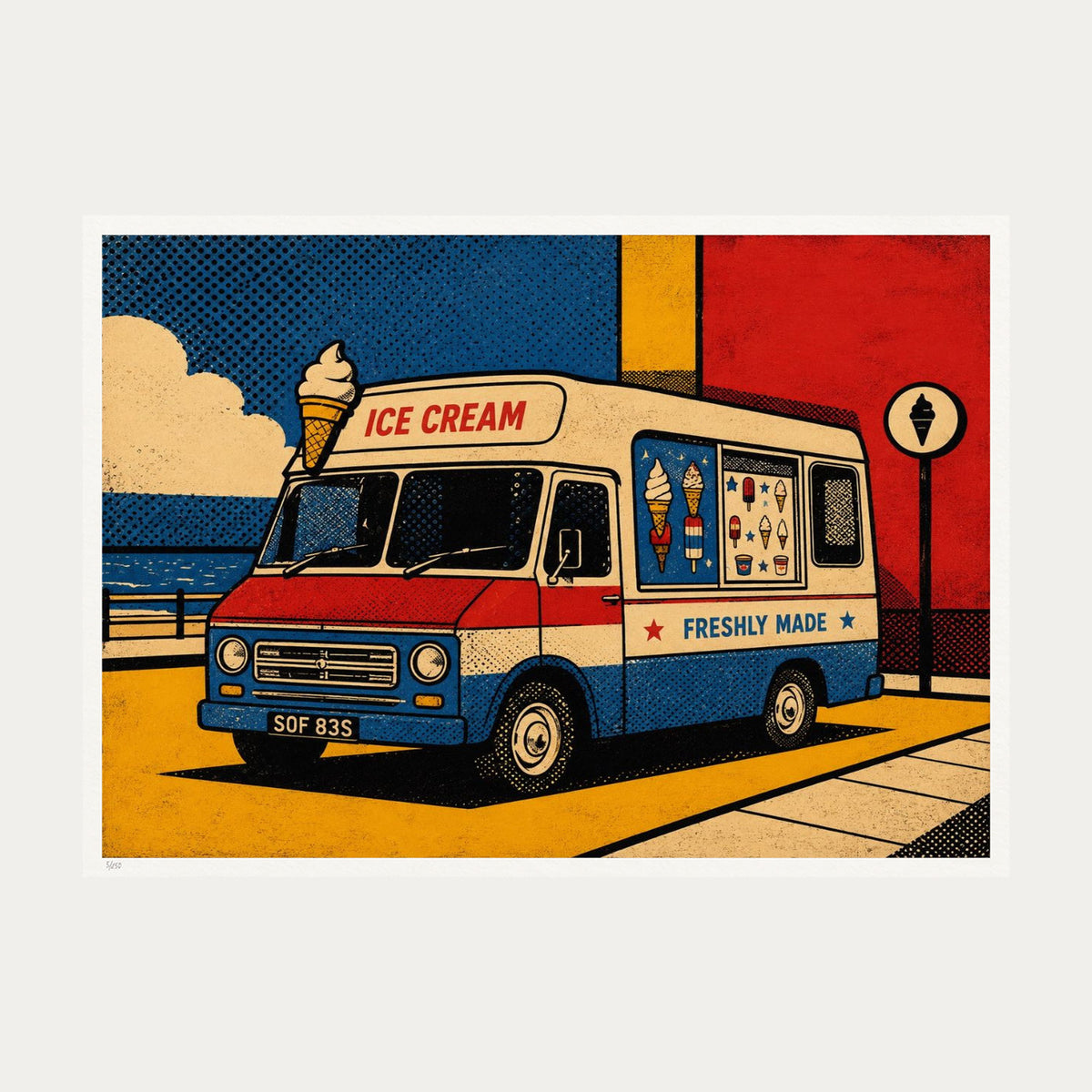 Ice Cream Truck | Limited Edition Print — Print Only