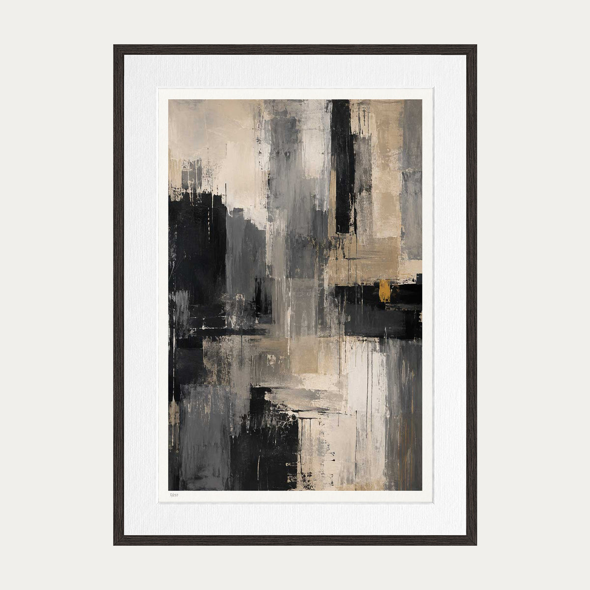 In Between | Limited Edition Print — Brown Frame