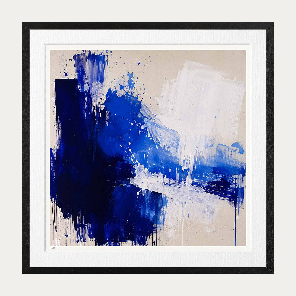Into Blue | Limited Edition Print — Black Frame