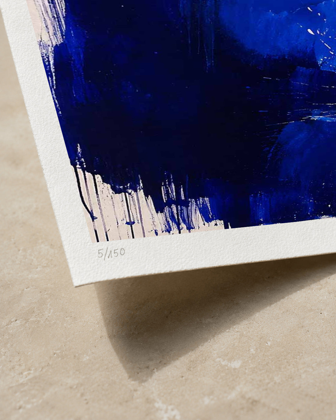 Into Blue | Limited Edition Print — Close-up