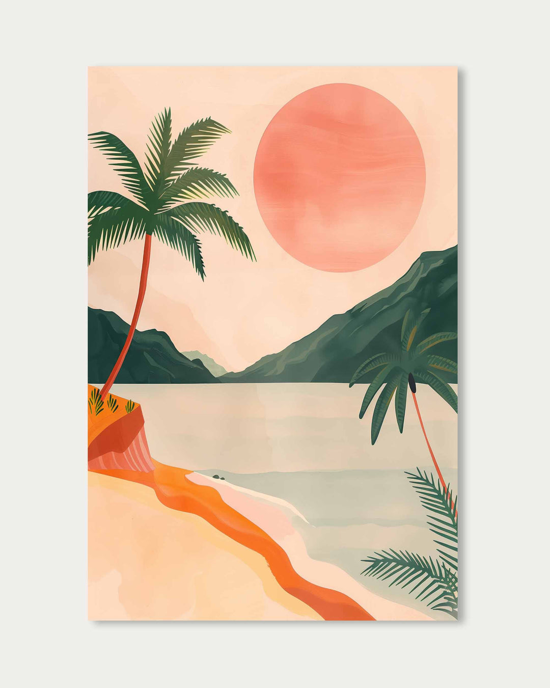 The Island Wall Art Print