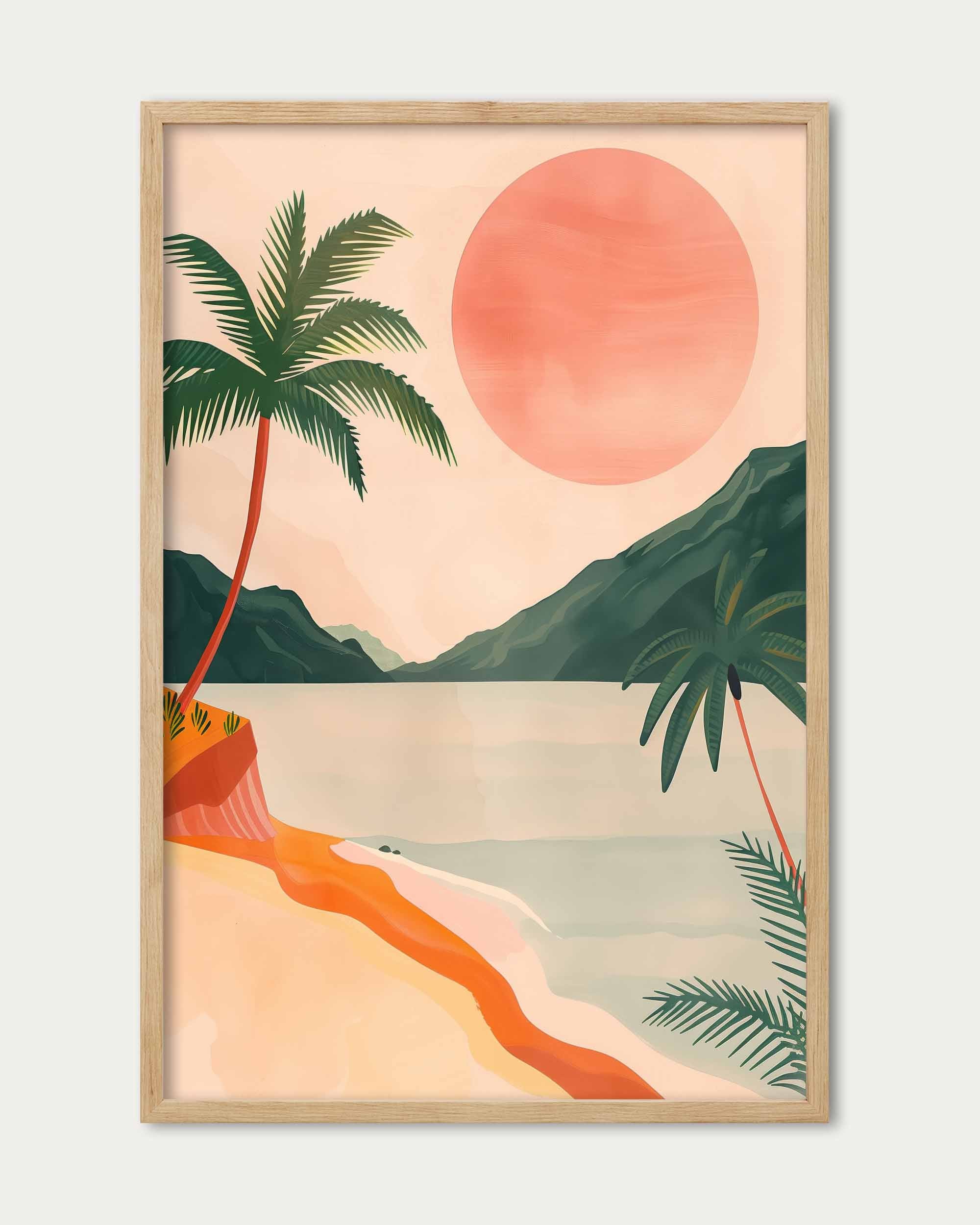 The Island Wall Art Print
