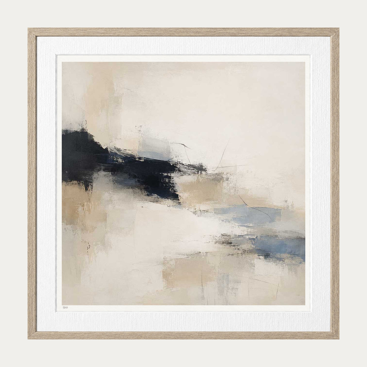 Isolated | Limited Edition Print — Oak Frame