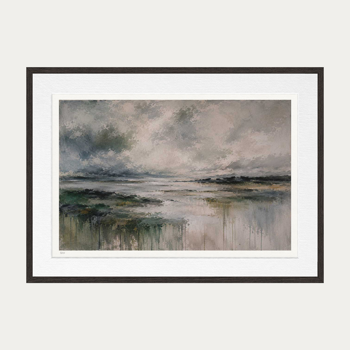 It Will Be Okay Again | Limited Edition Print — Brown Frame
