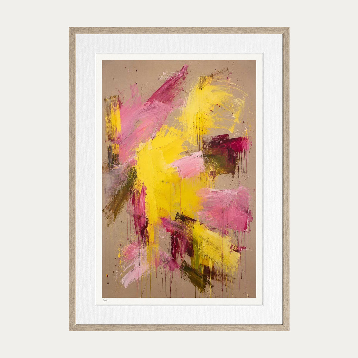 Joyful Chaos | Limited Edition Print — Oak Frame