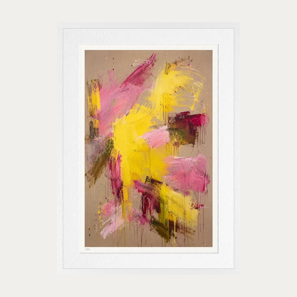 Joyful Chaos | Limited Edition Print — White Frame