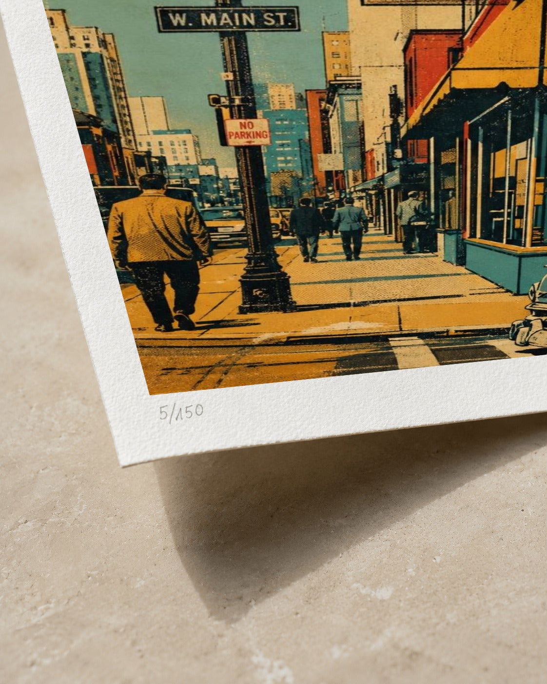 Just Eat | Limited Edition Print — Close-up