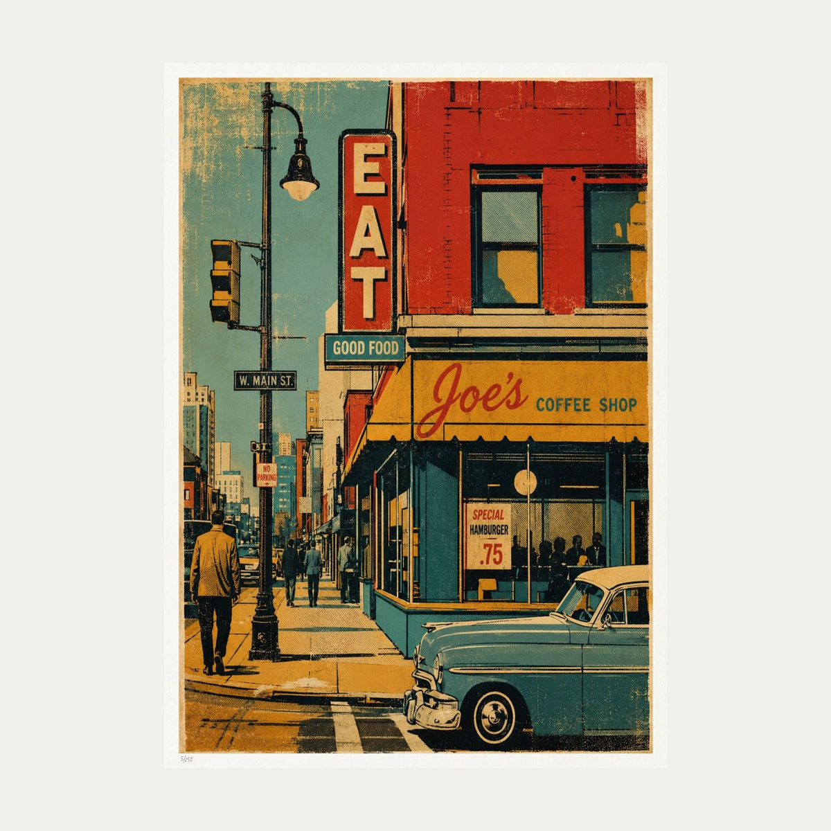 Just Eat | Limited Edition Print — Print Only